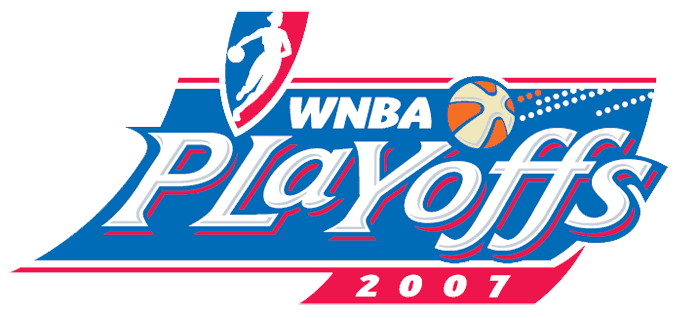 WNBA Playoffs 2007 Primary Logo iron on transfers for T-shirts